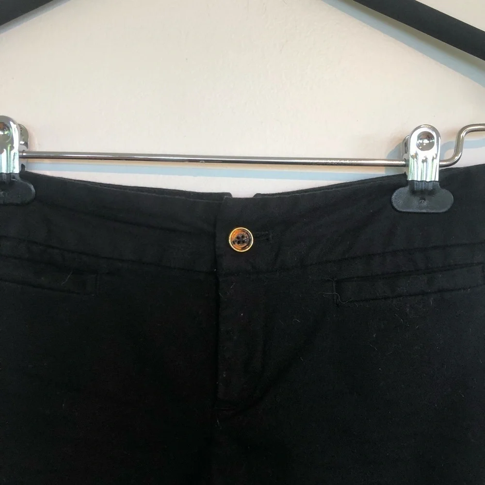 Banana Republic Black Cotton Shorts 2